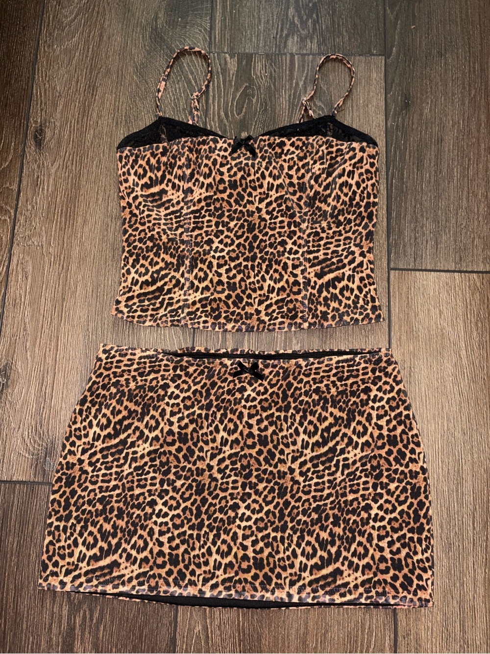 edikted cheetah print set
